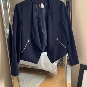 Navy blue blazer